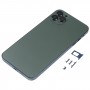 Cubierta de carcasa posterior con apariencia de IP13 Pro Max para iPhone XS Max (verde)