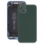 Стеклянная задняя крышка с видом имитация IP13 для iPhone XR (зеленый)
