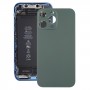 Стеклянная задняя крышка с имитацией внешнего вида IP13 Pro для iPhone XR (зеленый)