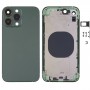 כיסוי דיור אחורי מסגרת חלבית עם חיקוי מראה של IP13 Pro עבור iPhone XR (ירוק)