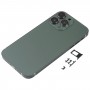 Frosted Frame Back Housing Cover with Appearance Imitation of iP13 Pro for iPhone XR(Green)