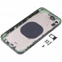 Zpětný kryt zadku s rámem s napodobováním vzhledu IP13 Pro pro iPhone XR (zelená)