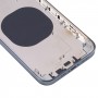 Zpětný kryt z nerezové oceli se vzhledem napodobování IP13 Pro pro iPhone XR (zelená)