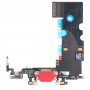 Оригинальный зарядный порт Flex Cable для iPhone 8 (красный)