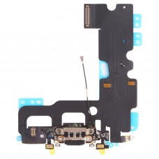 Оригинальный зарядный порт Flex Cable для iPhone 7 (темно -серый)