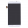 Algne LCD -kuva + puutepaneel Galaxy S IV / I9500 jaoks (valge)