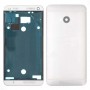Full Housing Cover (vordere Gehäuse LCD -Rahmenblende Platte + Rückzugsabdeckung) für HTC One M7 / 801E (weiß)