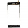 Kiváló minőségű érintőképernyős digitalizáló alkatrész a Lenovo K900 -hoz (fekete)
