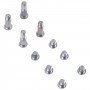 Нижні гвинти, встановлені для MacBook Air 13 дюймів A2179 2020 (срібло)