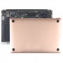 Корпус нижней крышки для MacBook Air 13 дюймов M1 A2337 2020 (золото)