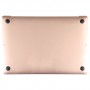 Case de cubierta inferior para MacBook Air 13 pulgadas M1 A2337 2020 (Oro)