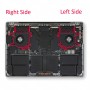 1 coppia ventola di raffreddamento del raffreddamento CPU per MacBook Pro 14 14.2 pollici A2442 EMC3650 2021