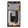 РК -дисплей + сенсорна панель з кадром для Sony Xperia Z / L36H / C6603 / C6602 (фіолетовий)