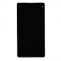 Wyświetlacz LCD + panel dotykowy z ramką dla Sony Xperia Z1 Compact (biały)