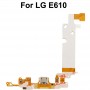 Cable flexible de enchufe de cola original para LG Optimus L5 / E610