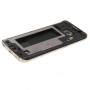 Dla Galaxy S6 Edge / G925 Pełna pokrywa obudowy (przednia obudowa LCD Ramka Ramka Płyta + tylna obudowa panel obiektywu + bateria tylna) (złoto)