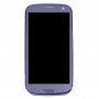 LCDディスプレイ（4.65インチTFT） + Galaxy SIII / I9300のフレーム付きタッチパネル（Pebble Blue）