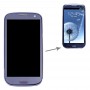 Affichage LCD (4,65 pouces TFT) + panneau tactile avec cadre pour Galaxy SIII / I9300 (Bleu Pebble)