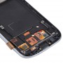 LCDディスプレイ（4.65インチTFT） + Galaxy SIII / I9300のフレーム付きタッチパネル（白）