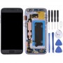 OLED LCD Screen for Galaxy S7 / G930V Digitizer Full Assembly with Frame (Grey)