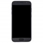 Pantalla LCD OLED para Galaxy S7 / G930V Digitizador Conjunto con marco (gris)