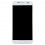 OLED LCD képernyő a Galaxy S7 / G930V digitalizáló teljes szerelvényhez, kerettel (fehér)