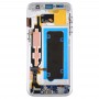 OLED LCD -näyttö Galaxy S7 / G930V digitoijakokoonpanoon Full Assembly -kehyksellä (valkoinen)