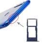 Vassoio della scheda SIM + vassoio della scheda SIM / Micro SD Card VAY per Huawei Honor 20i (blu)