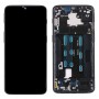 За пълна сглобяване на Digitizer OnePlus 6T с рамка OEM LCD екран (черен)