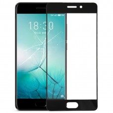 For Meizu PRO 7 Front Screen Outer Glass Lens (Black)