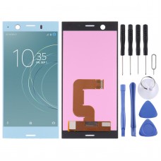 OEM LCD Screen for Sony Xperia XZ1 Compact with Digitizer Full Assembly(Blue)