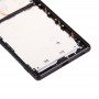 Передній корпус РК -рамка рамка для Sony Xperia Z3+ / Z4 (чорний)