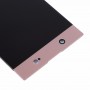 OEM LCD екран за Sony Xperia XA1 Ultra с пълен сглобяване (розово злато)