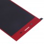 索尼Xperia XZ Premium的OEM LCD屏幕，具有数字化器完整组件（红色）