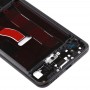 Piatta da cornice LCD alloggiamento anteriore con tasti laterali per Huawei Honor V20 (View Honor 20) (nero)