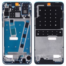 Передній корпус РК -рамка рамка пластина з бічними клавішами для Huawei P30 Lite (синій)