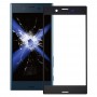 Vorderbildschirm Außenglaslinse für Sony Xperia XZ (schwarz)