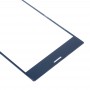 Lente in vetro esterno a schermo anteriore per Sony Xperia XZ (blu)