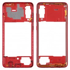 Samsung Galaxy A70Sミドルフレームベゼルプレート（赤）の場合