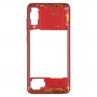 Para la placa de bisel de marco medio de Samsung Galaxy A70S (rojo)