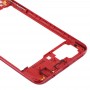 Para la placa de bisel de marco medio de Samsung Galaxy A70S (rojo)
