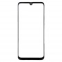 За Samsung Galaxy A41 Външен стъклен обектив на предния екран (черен)