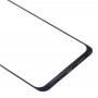 За Samsung Galaxy A41 Външен стъклен обектив на предния екран (черен)