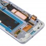 Оригинален LCD екран и дигитализатор на Super AMOLED Материал (с рамка / зареждащ порт Флекс кабел / Бутон за захранване Флекс кабел / Бутон за обем Бутон Flex кабел) за Galaxy S7 Edge / G935F / G935FD (черен)