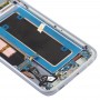 Eredeti Super AMOLED ANYAG LCD képernyő és digitalizáló teljes összeszerelése (keret / töltő port flex kábel / bekapcsoló gomb Flex kábel / hangerő -flex kábel) a Galaxy S7 Edge / G935F / G935fd (fekete) számára