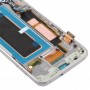 Оригинален LCD екран и дигитализатор на Super AMOLED Материал (с рамка / зареждащ порт Флекс кабел / Бутон за захранване Флекс кабел / Бутон за обем Бутон Flex кабел) за Galaxy S7 Edge / G935F / G935FD (злато)