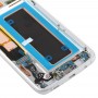 Alkuperäinen Super AMOLED -materiaali LCD -näyttö ja digitoija täydellinen kokoonpano (kehys / latausportti Flex -kaapeli / virtapainike Flex Cable / Volume -painike Flex -kaapeli) Galaxy S7 Edge / G935F / G935FD (valkoinen)