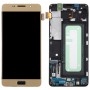 Pantalla LCD TFT para Galaxy A5 (2016) / A510F Digitizer Ensamblaje con marco (oro)
