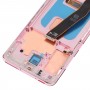 Materiale AMOLED dinamico originale Schermo LCD e Digitalizzatore Assemblaggio completo con telaio per Samsung Galaxy S20 4G SM-G980 (rosa)