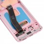 Pantalla LCD y digitalizador de material dinámico original y digitalizador con marco para Samsung Galaxy S20 4G SM-G980 (rosa)